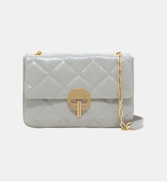 Grand Sac Moon En Cuir - Vanessa Bruno - Ciment