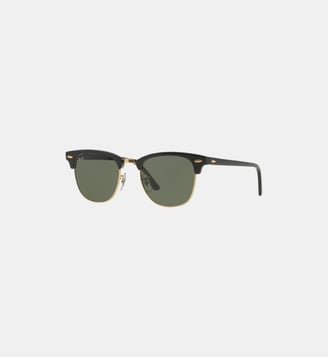 Lunettes de soleil CLUBMASTER RB3016 - Ray Ban - Noir sur or