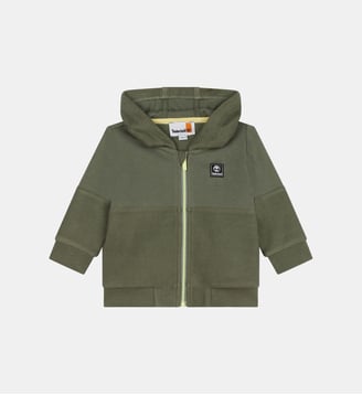 Cardigan zippé molletonné - Timberland - Vert