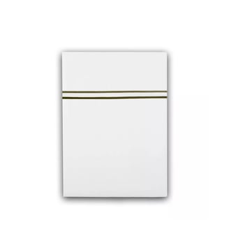 Drap plat satin de coton - Garnier Thiebaut - Bronze