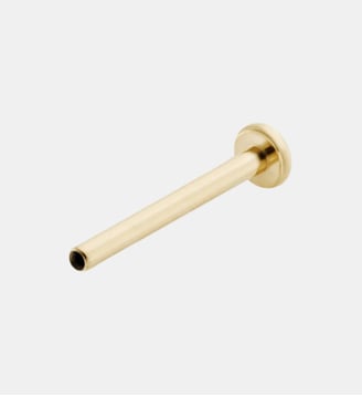 Piercing Barre labret 10mm - Nebuleuse Bijoux - Or