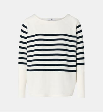 Pull Penseeboat Rayures - Zapa - Ecrue