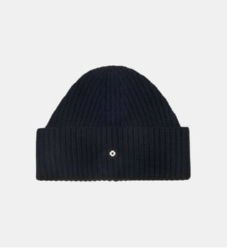 Bonnet en laine et cachemire - Maje - Noir
