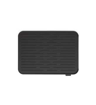 Tapis de séchage Egouttoir en silicone Dark grey - Brabantia - Coloris unique