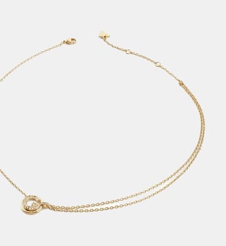 Collier G crystal - Guess - Or