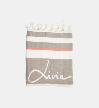 Serviette de plage Giorgos - Livia - Kaki