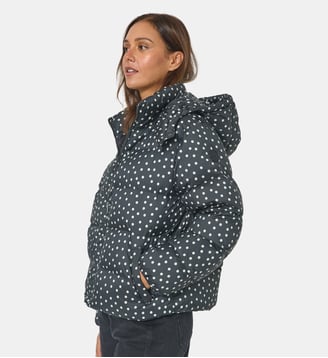 Doudoune courte Grand Froid London print Jott
