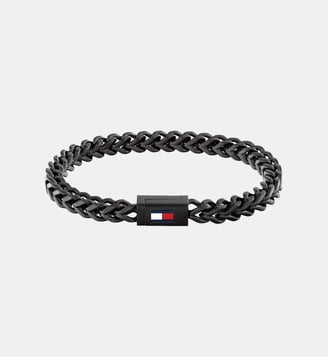 Bracelet Braided metal Noir 2790649S-PAR - Tommy Hilfiger - Noir