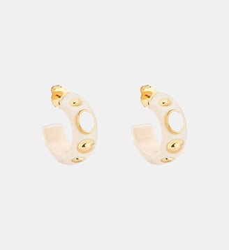 Boucles d'oreilles Cylla - Aurélie Bidermann - Blanc