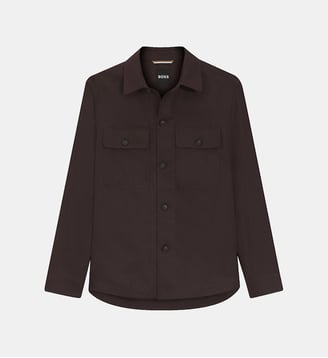 H-Huge-3Pcs-253 10275295 01/245-Open Brown - BOSS - Dark brown