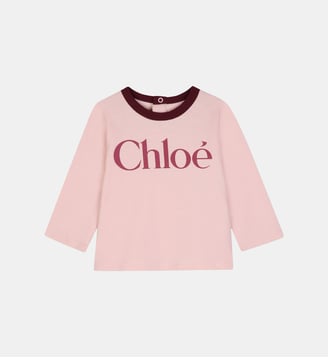 Tee-shirt manches longues - Chloe Kids - Dirty pink