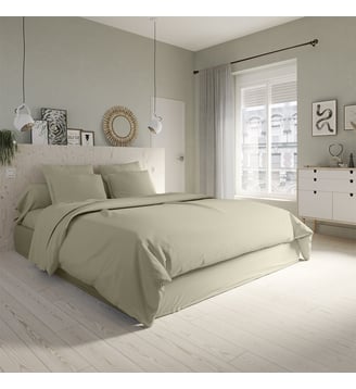 Housse de couette Studio Coton - Dodo - Marron glacé