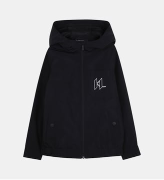 Coupe-vent à capuche Karl Lagerfeld Kids