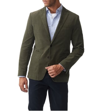 Veste blazer slim en velours côtelé Saint Bathans Rodd & Gunn