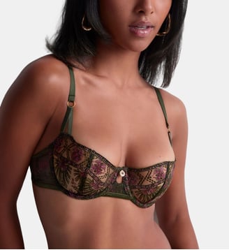 Soutien gorge Corbeille avec armatures - Aubade - Vert