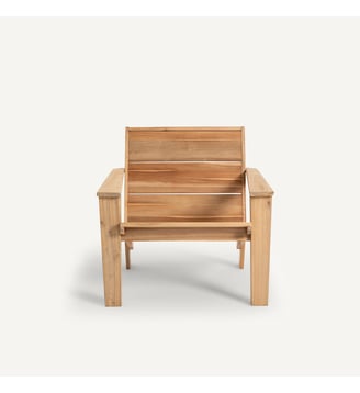 Fauteuil de jardin acacia - AM.PM - Naturel à peindre