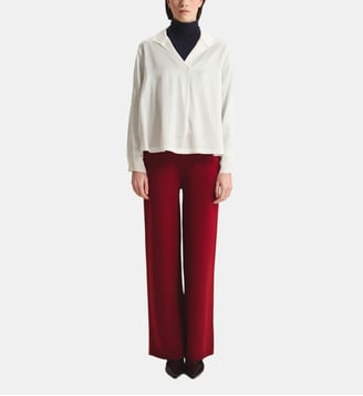 Top Noa en viscose recyclée - Ines de la Fressange Paris - Blanc
