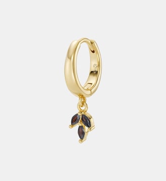 Boucle d'oreille créole Nuit or - Nebuleuse Bijoux - Or