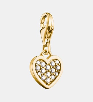 Charm cœur avec zirconia blanc - Thomas Sabo - Or