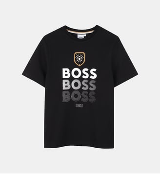 Tee-shirt manches courtes - BOSS Kidswear - Black