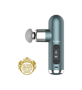 Masseur corps Mini Massager 4 embouts - Terraillon - Bleu