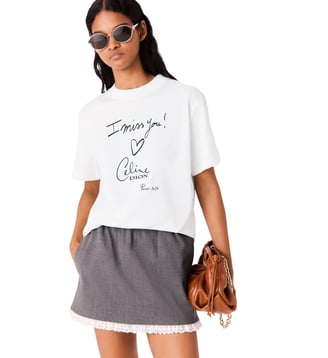 T-shirt Maje x Céline Dion - Maje - Blanc