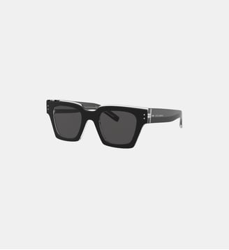 Lunettes de soleil Carré DG4413 - Dolce & Gabbana - Noir