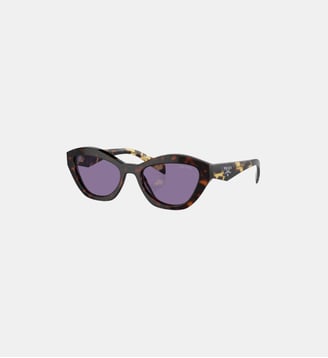 Lunettes de soleil Papillon PR A02S - Prada - Violet