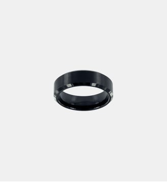 Bague Adham en Acier 316L - Phebus - Noir