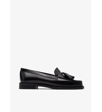 Berkeley - Mocassins En Cuir Brossé Noir - Parallèle - Noir