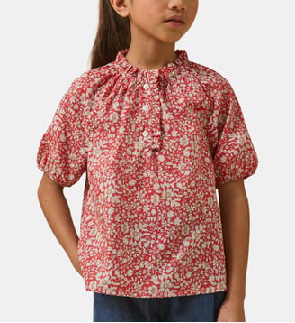 Blouse en tissu Liberty - Cyrillus - Liberty libby