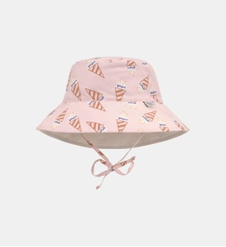 Chapeau anti-UV réversible - Lassig - Rose