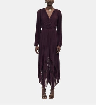 Robe longue plissée The Kooples