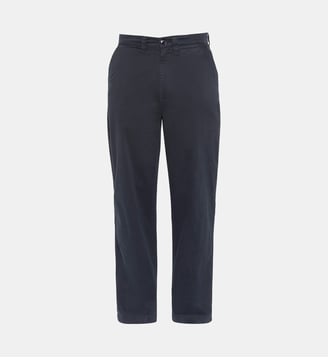 Pantalon chino large - Schott - Marine