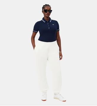 Pantalon de survêtement en Piqué - Lacoste - Blanc