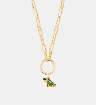 Pendentif Grenouille, Chance et Intuition - Les Néréides - Vert