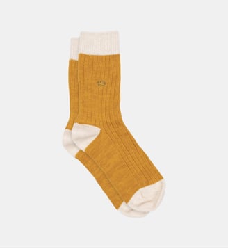 Chaussettes en coton épais club - Billybelt - Jaune