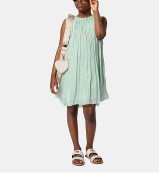 Robe ceremonie sans manches - Michael Kors Kids - Sage