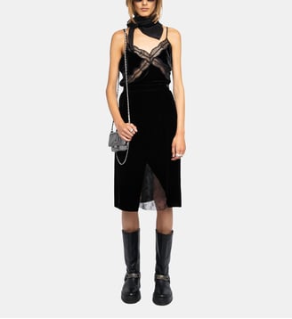 Jupe Julen Velours - Zadig&Voltaire - Noir