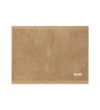 Tapis de bain  en coton - Boss Home - Camel