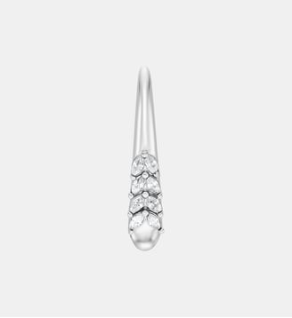 Boucle d'oreille puce Velours argent - Nebuleuse Bijoux - Argent