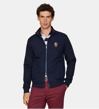 Sweat Zippé Intégral Hybride Lrc - Hackett London - Old navy