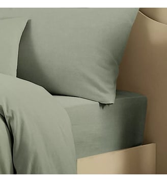 Drap housse b35 lin & coton Garnier Thiebaut