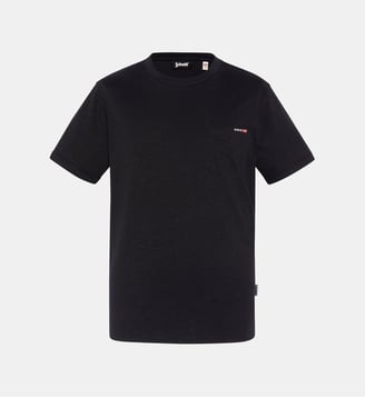 T-shirt effet flammé - Schott - Noir
