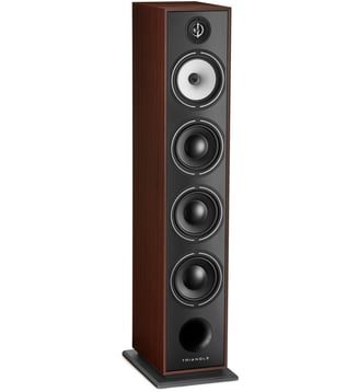 Enceinte colonne Borea BR09 noyer - Triangle - Marron