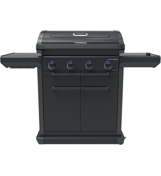 Barbecue gaz Onyx 4S noir 4 brûleurs sur chariot, 72x46 cm Campingaz