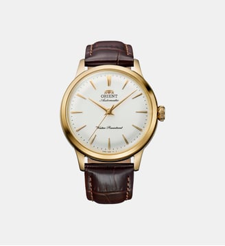 Montre automatique Bambino Blanc RA-BB0101S30B - Orient - Doré