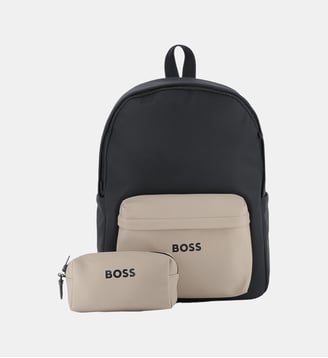Sac à dos et trousse à crayons - BOSS Kidswear - Black