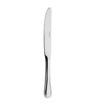 Set de 6 Couteau à dessert monobloc lame scie - CONFIDENCE - Degrenne - Gris