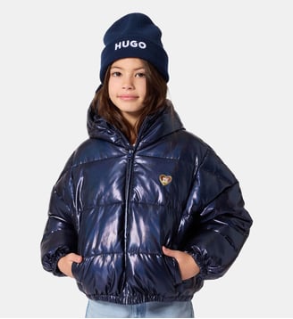 Doudoune à capuche - Hugo Kids - Multicolore